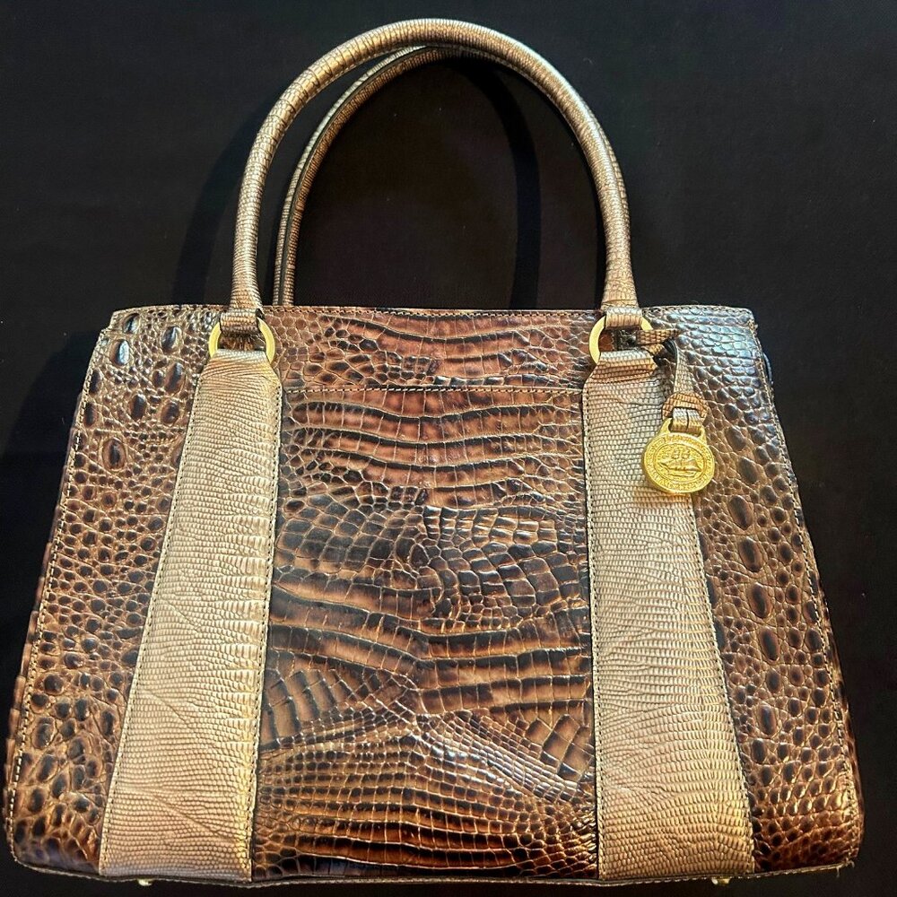 Brahmin Addie Cooper Embossed Bag